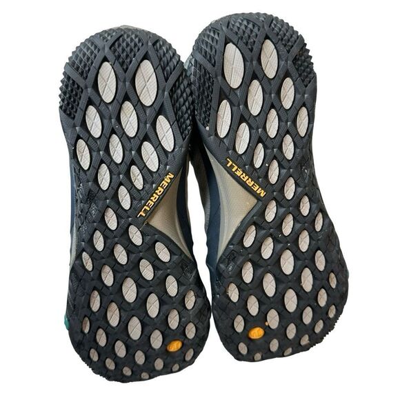 MERRELL Proterra Mid Gore-Tex Hiking Boots Gray Size 8 - Picture 15 of 17